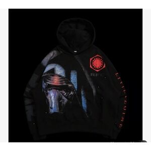 Civil Regime Star Wars Kylo Ren  Snow Shadows Forever Hoodie in Black Size L